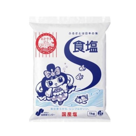 Muối Trắng Tinh Khiết SHIO JIGYO Nhật Bản 1kg