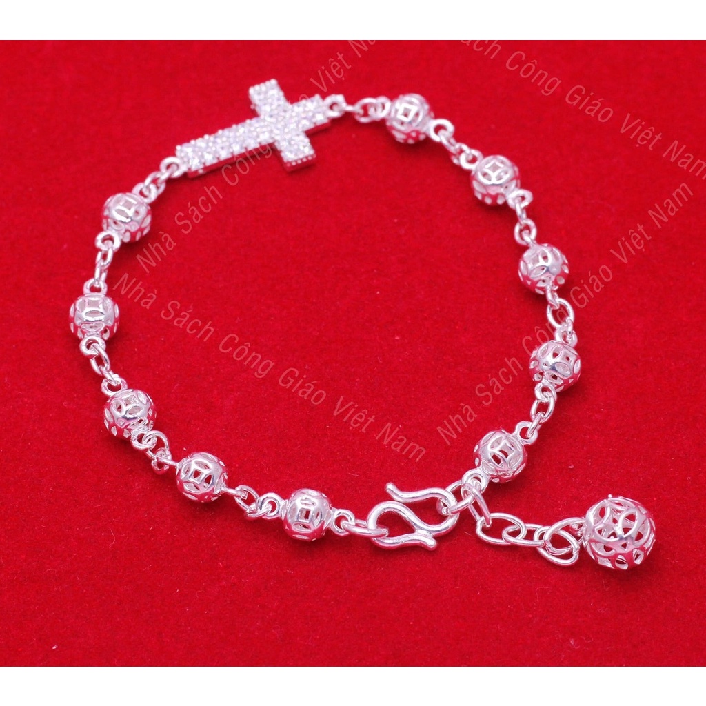 Chuỗi Mân côi Bạc Ta mẫu 33