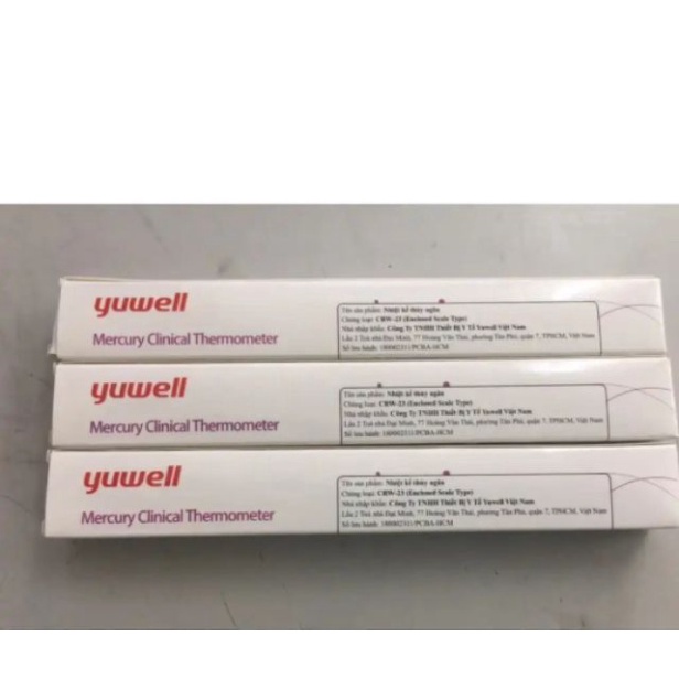 [Chính hãng] Nhiệt kế Thủy Ngân Kẹp Nách thuỷ ngân