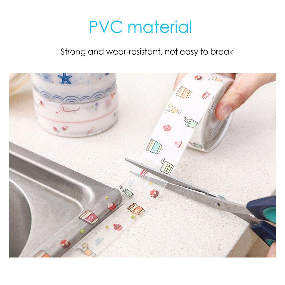 KRNY Dải Dán Viền Bồn Rửa Chén Chống Thấm Nước Chống Nấm Mốc Tiện Dụng