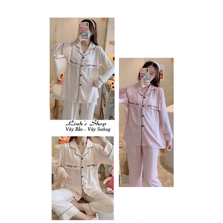 BỘ MẶC BẦU MẶC SAU SINH DÀI TAY SAQ94