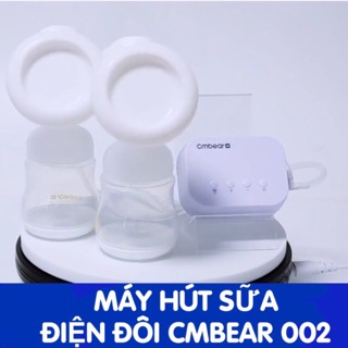 Máy hút sữa điện đôi cmbear 9 tốc độ uk cm002 - tặng 20 túi trữ sữa