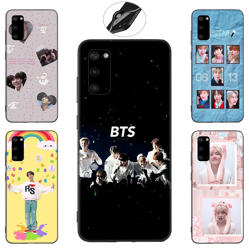 Samsung Galaxy S10 S9 S8 Plus S6 S7 Edge S10+ S9+ S8+ Casing Soft Case 28LU BTS Bangtan Boys mobile phone case