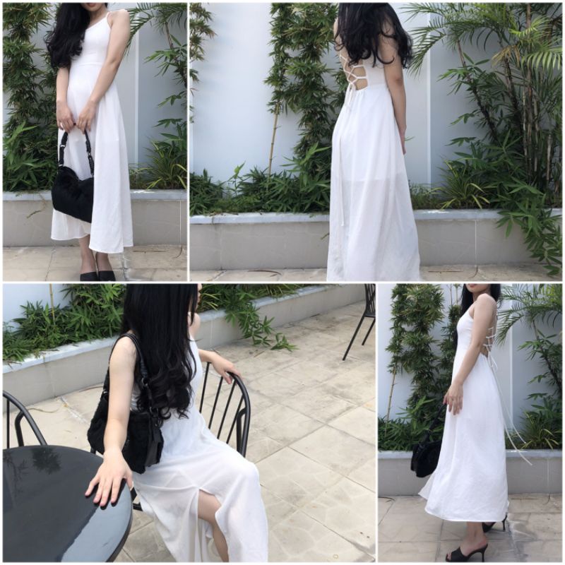Đầm trắng 2hand