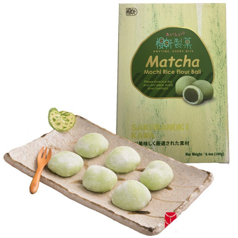 Bánh Mochi Nhật Bản YingXuan - Vị Trà Xanh Tươi ( Hộp 180g )