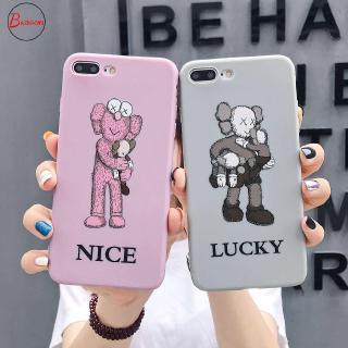 Ốp lưng dẻo silicone Tpu in hình Kaws cho điện thoại iphone 6 6s Plus 7 8 Plus X XS XR MAX