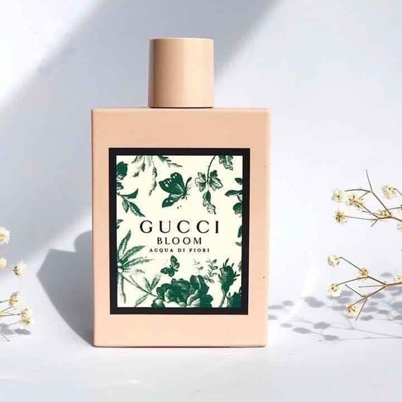 Nước Hoa Nữ Gu_cci Bloom Acqua di Fiori Eau de Toilette for her 100ML Thanh Lịch; Sang Trọng; Tươi Mới Lưu Hương Đến 12H