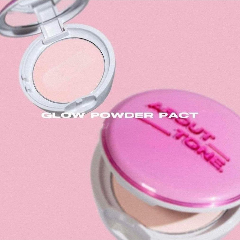 (Mẫu Mới) Phấn Phủ Nén Căng Bóng, Hồng Hào Eglips About Tone Glow Powder Pact 9g