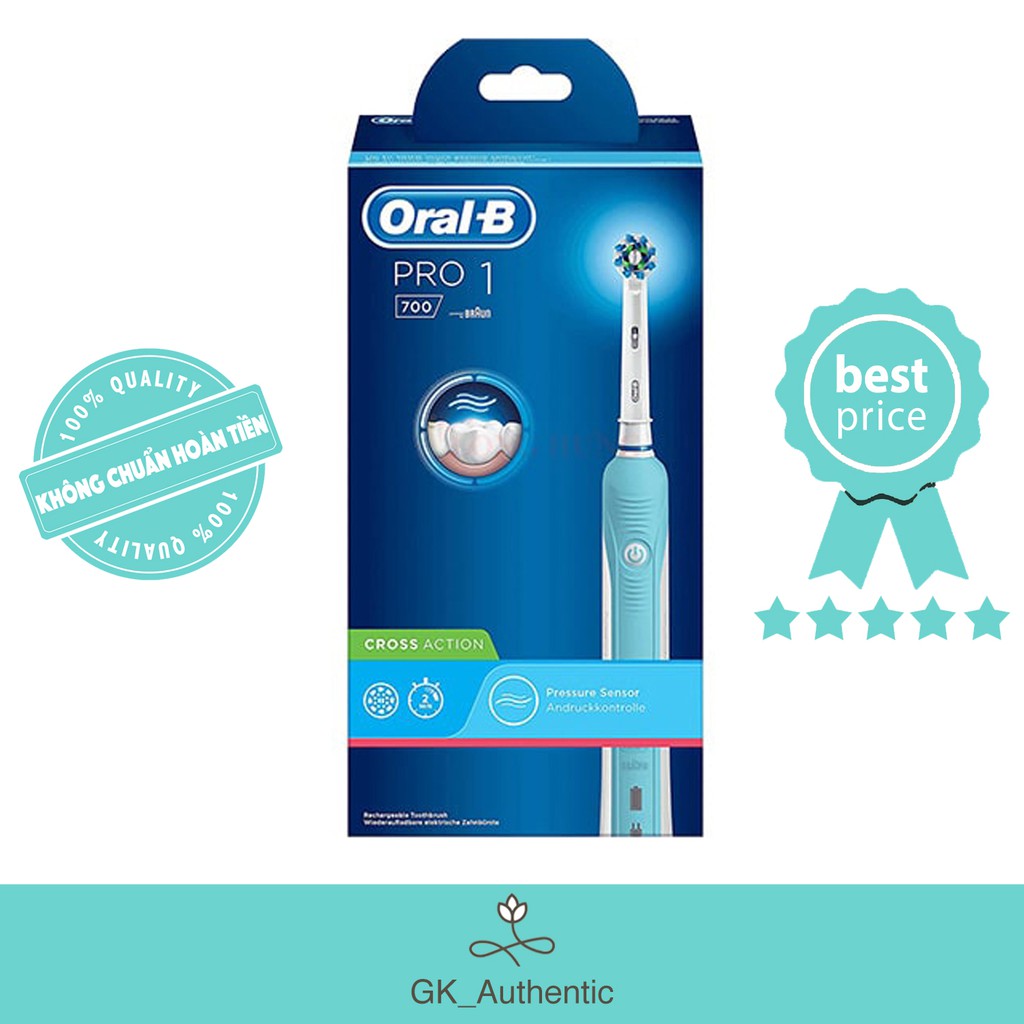 Oral-B Pro 700 Cross Action - Bàn Chải Điện