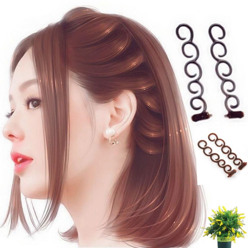 Combo bộ dụng cụ búi tóc hàn quốc siêu xinh