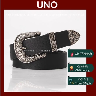 Belt vintage retro, dây nịt, thắt lưng da bản mini