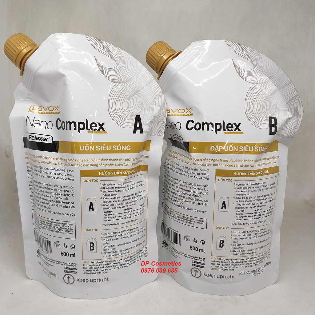 UỐN SIÊU SÓNG NANO COMPLEX 500 ml