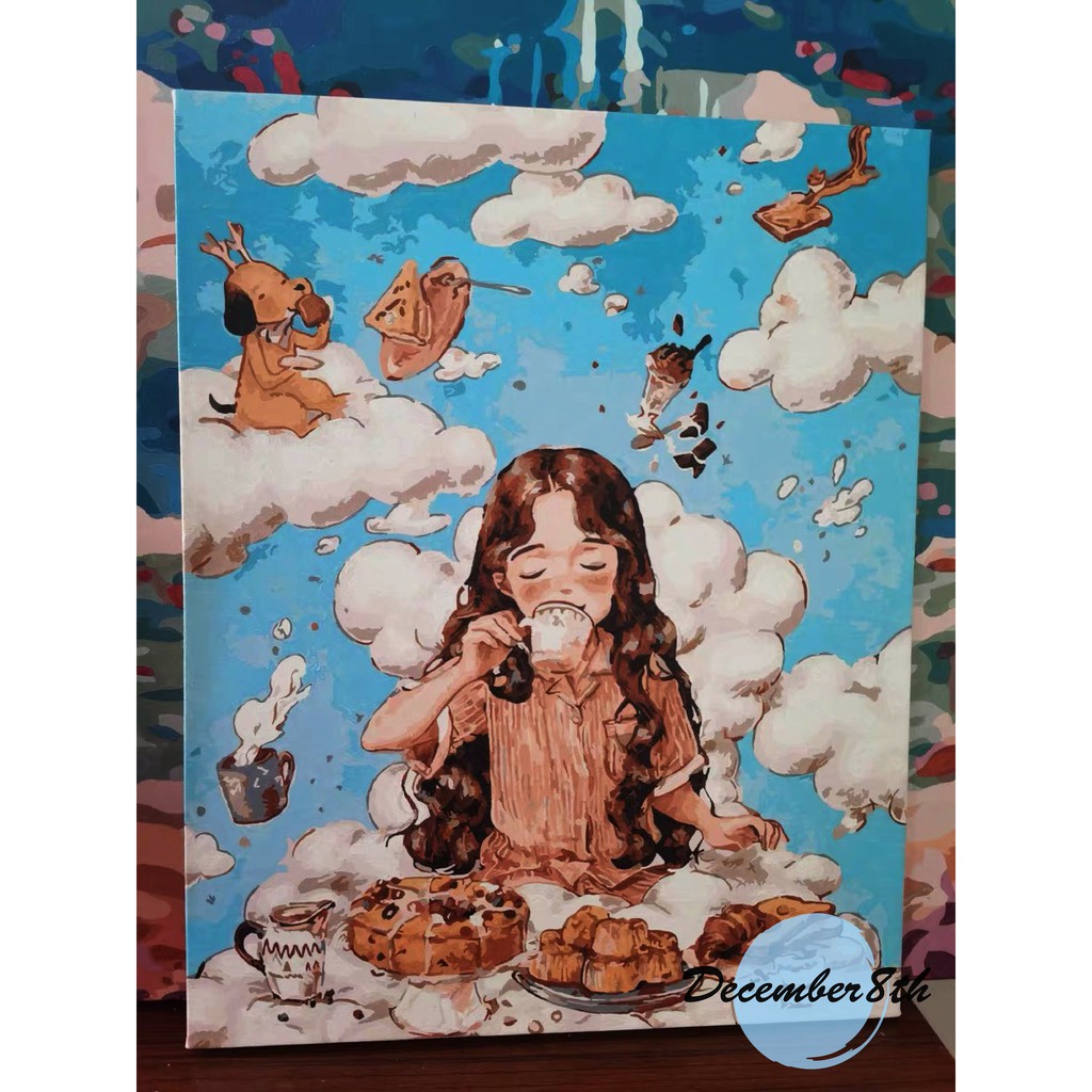 Tranh tô màu theo số Tranh sơn dầu số hóa December8th Hot Trend - Forest Girls - Có Sẵn | BigBuy360 - bigbuy360.vn