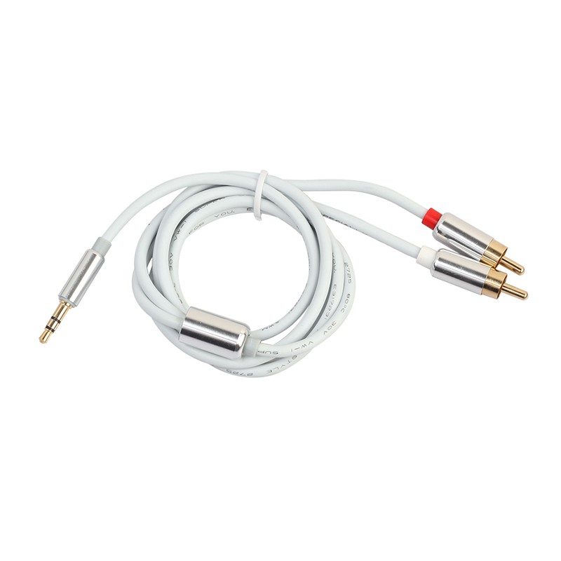 1 Jack Cắm Âm Thanh Aux 3.5mm 2 Rca Chuyển Đổi Hoa Sen1