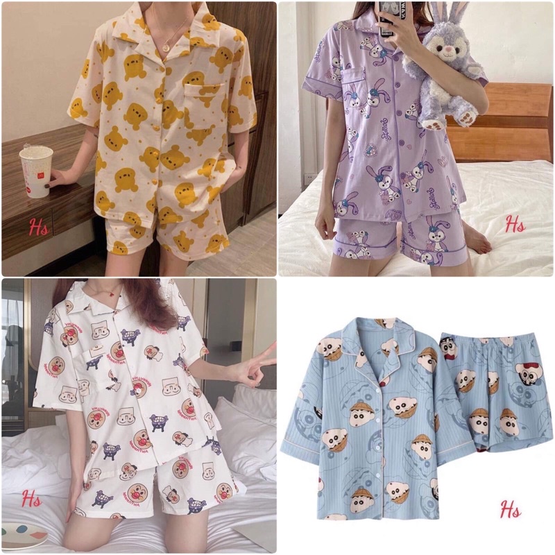 BỘ PIJAMA QUẦN ÁO DÀI CHẤT KATE