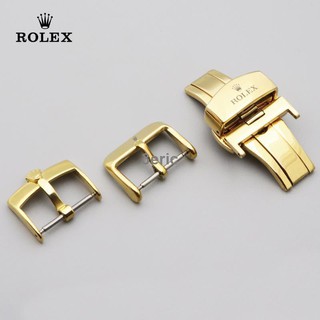 🌜🎀khóa cài thắt lưng bằng thép không gỉ 18mm phù hợp cho rolex