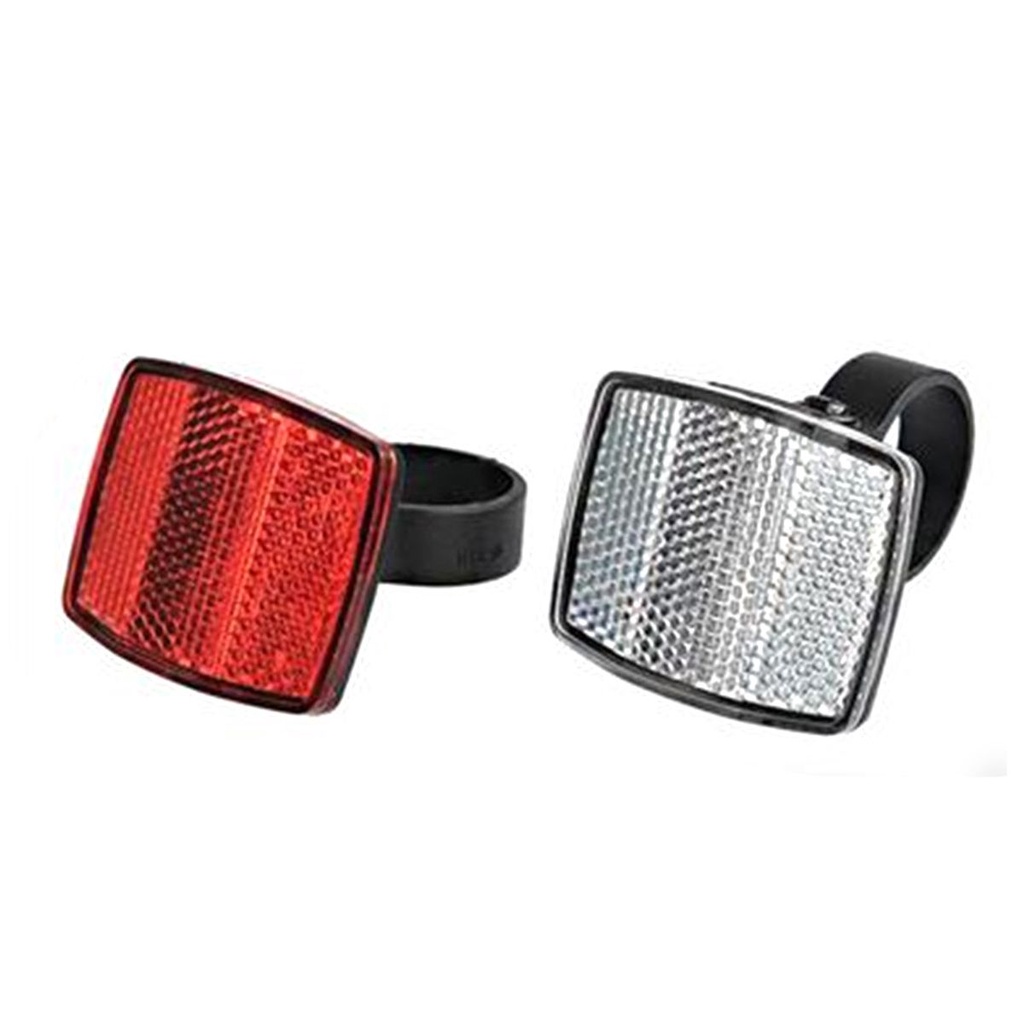 Bộ Đèn Phản Quang Tự Động Gắn Tay Lái Và Yên Xe Đạp Tiện Dụng