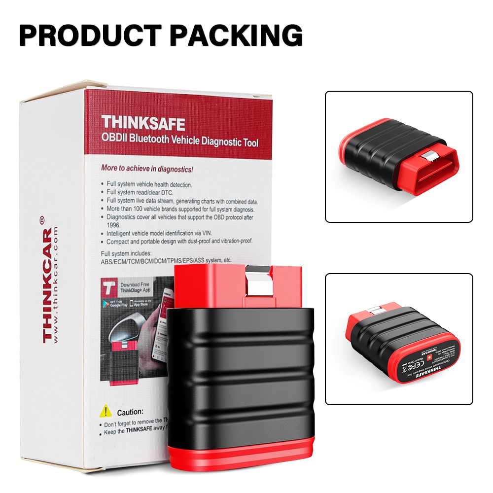 Thinkcar thinksafe obd2 Chuyên Nghiệp Dễ Chẩn Đoán obd 2