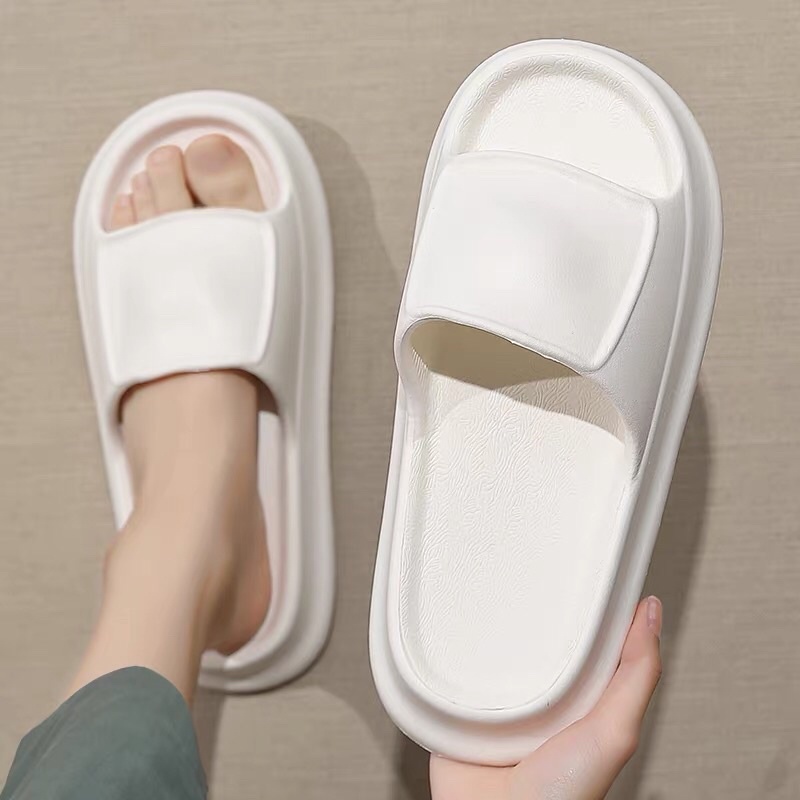 Dép bánh mỳ quai ngang nam nữ Quai Gân siêu êm