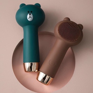 Máy rửa mặt hình gấy brown 2 trong 1