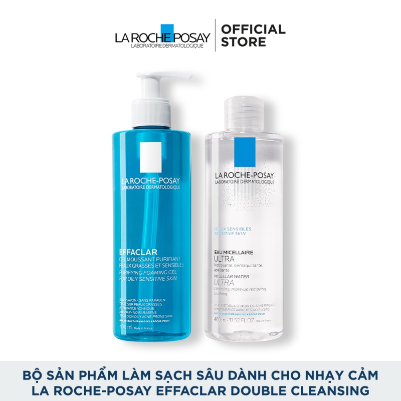 Bộ sản phẩm làm sạch da toàn diện La RochePosay