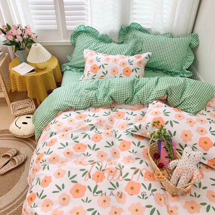 [HÀNG NHẬP KHẨU - NỆM CAO DƯỚI 23CM] Bộ Chăn Ga Gối Cotton Poly Cao Cấp HOT TREND 2020 (chat chon mẫu) | BigBuy360 - bigbuy360.vn