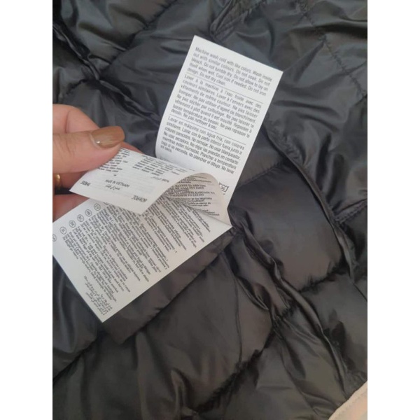 Áo phao siêu nhẹ Cham.pion dư xịn full tag