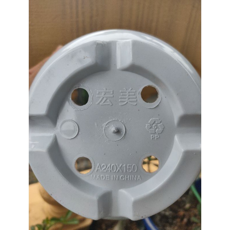 Chậu nhựa giả sử hoa xanh A240×150 CN