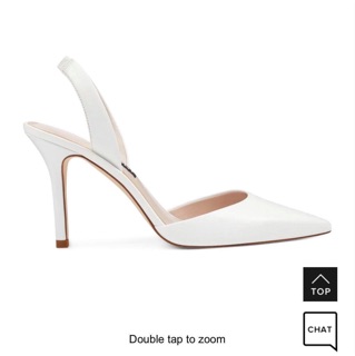 Sandal Nine West màu trắng size 5