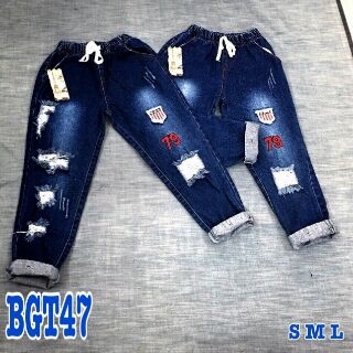 BAGGY 9 TẤC RÁCH