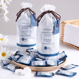 Khăn Nén Chất Liệu Cotton Dày Dành Cho Nữ