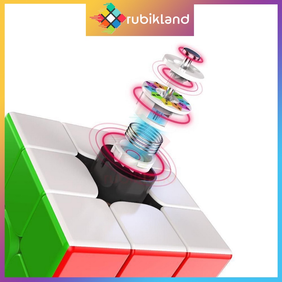 Rubik QiYi X-Man Tornado V2 M 3x3 Flagship 2021 Rubic 3x3 Nam Châm Cao Cấp Đồ Chơi Trí Tuệ Trẻ Em