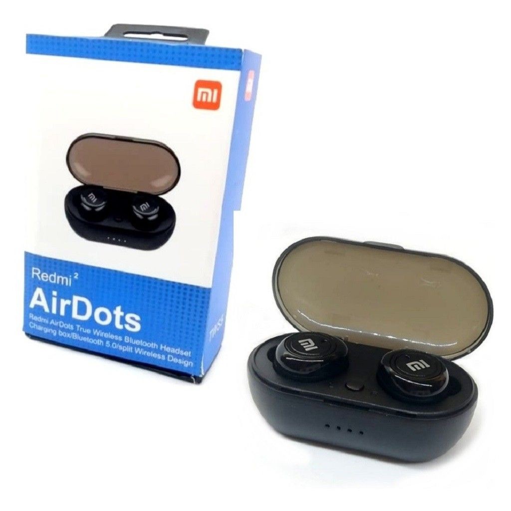 Tai Nghe Bluetooth Xiaomi Airdots Redmi TWS 5.0 Không Dây - Công Nghệ Chống Ồn Thông Minh