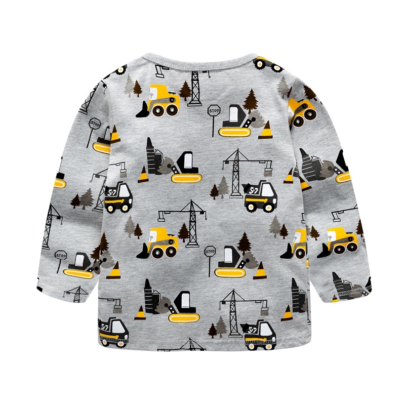 TH111 áo thun dài tay của Jumping Meters cho bé trai