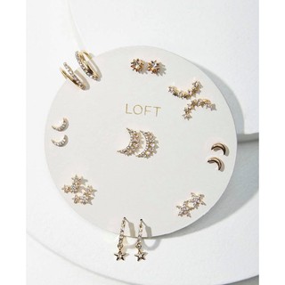 Set khuyên tai LOFT mỹ ký sale 70%