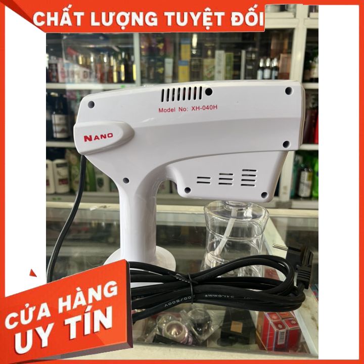 Máy Phun Nano Cầm Tay Phục Hồi Tóc Hư Tổn - Nano Steam Sparaye-chuyên dùng cho salon tóc -rất tiện lợi (hàng chính hãng)