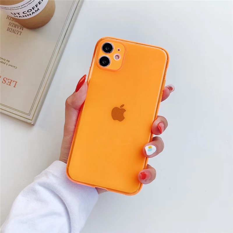 Ốp điện thoại silicon mềm trong suốt cho iPhone 11 Pro Max Xs Max Xr 6 6S 7 8 Plus