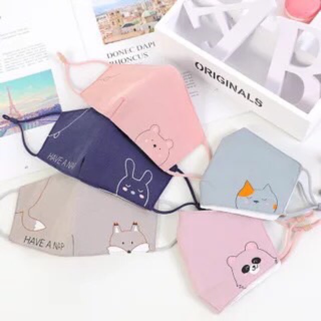 1 cái Khẩu trang vải hàng cao cấp