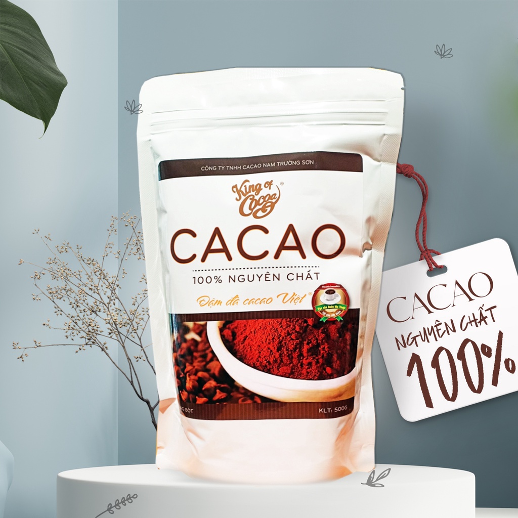 Cacao nguyên chất 100% chính hãng Nam Trường Sơn thơm ngon, không chất bảo quản