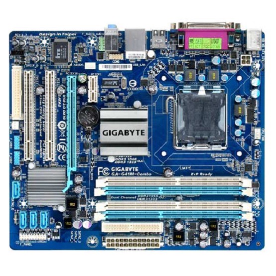 Main Gigabyte G41 Combo hổ trợ DDR2 và DDR3
