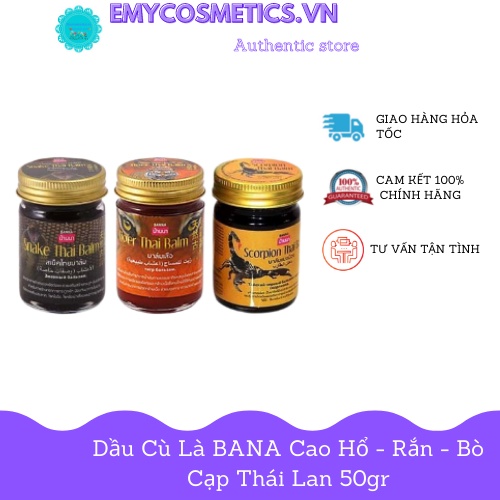 Dầu Nóng Cao Rắn Cạp Hổ Thái Lan