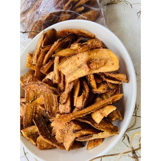 Chuối sấy mè