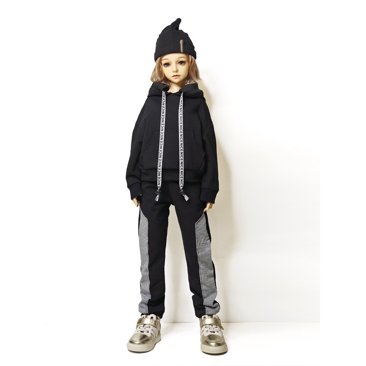 Bộ Quần Áo Có Mũ Trùm Đầu Búp Bê BJD 1/3 1/4 1/6