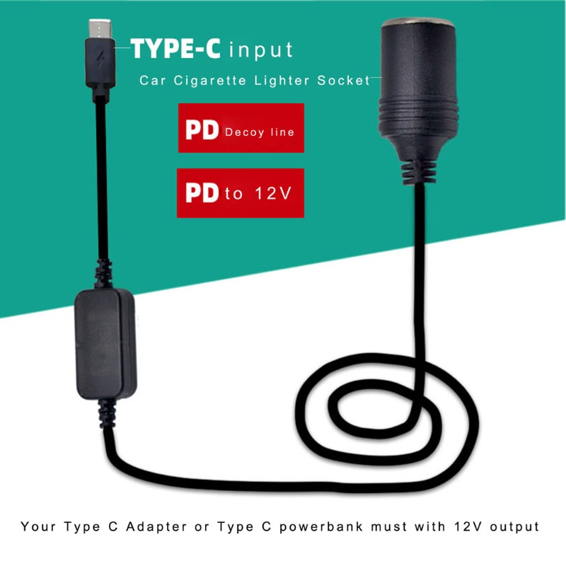 Ổ CắM USB C PD Lỗ CắM Sang ĐầU CắM 12V Cho MáY Ghi Âm /