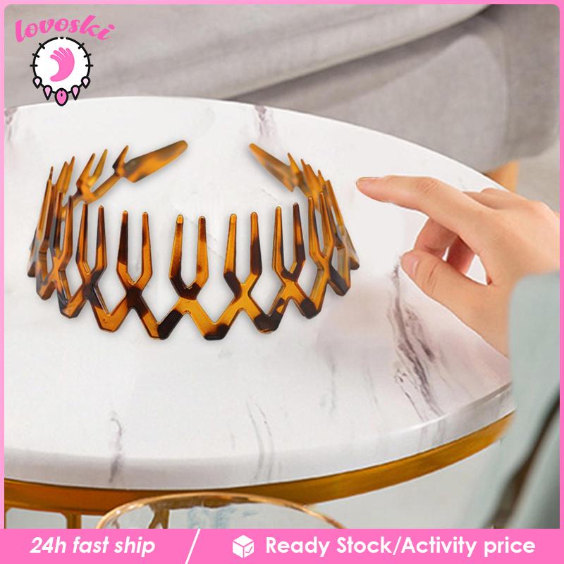 Băng Đô Cài Tóc Có Răng Chống Trượt Mượt Mà Thời Trang Dùng Trang Điểm Tiệc Tùng / Tiệc Tùng