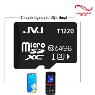 Mua Thẻ nhớ JVJ 32GB/16GB/8GB/4GB tốc độ cao  bảo hành 5 năm chính hãng FREE SHIP