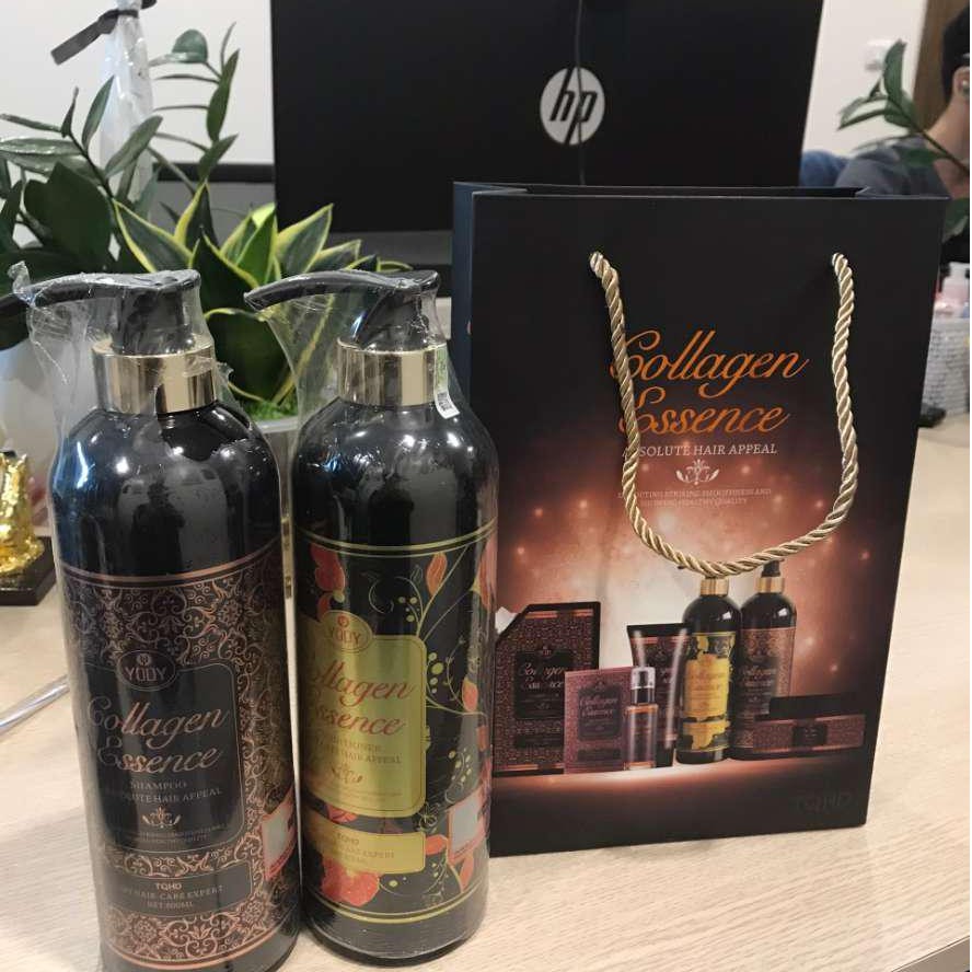 Cặp Dầu Gội Xả YODY Collagen 800ML | Siêu Phục Hồi Tóc Khô Xơ, Chẻ Ngọn,Giảm Gãy Rụng | Hàng Chính Hãng | BigBuy360 - bigbuy360.vn