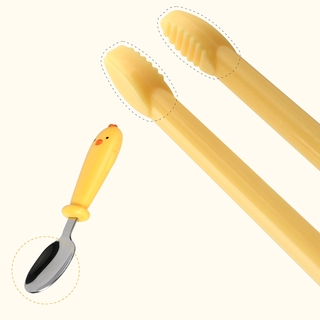 4Pcs/Set Kids Feeding Children Tableware Fork & Knife & Chopsticks Set