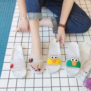 [HÌNH IN NỔI LOẠI 1] DÉP QUAI NGANG HÌNH THÚ MỎ VỊT