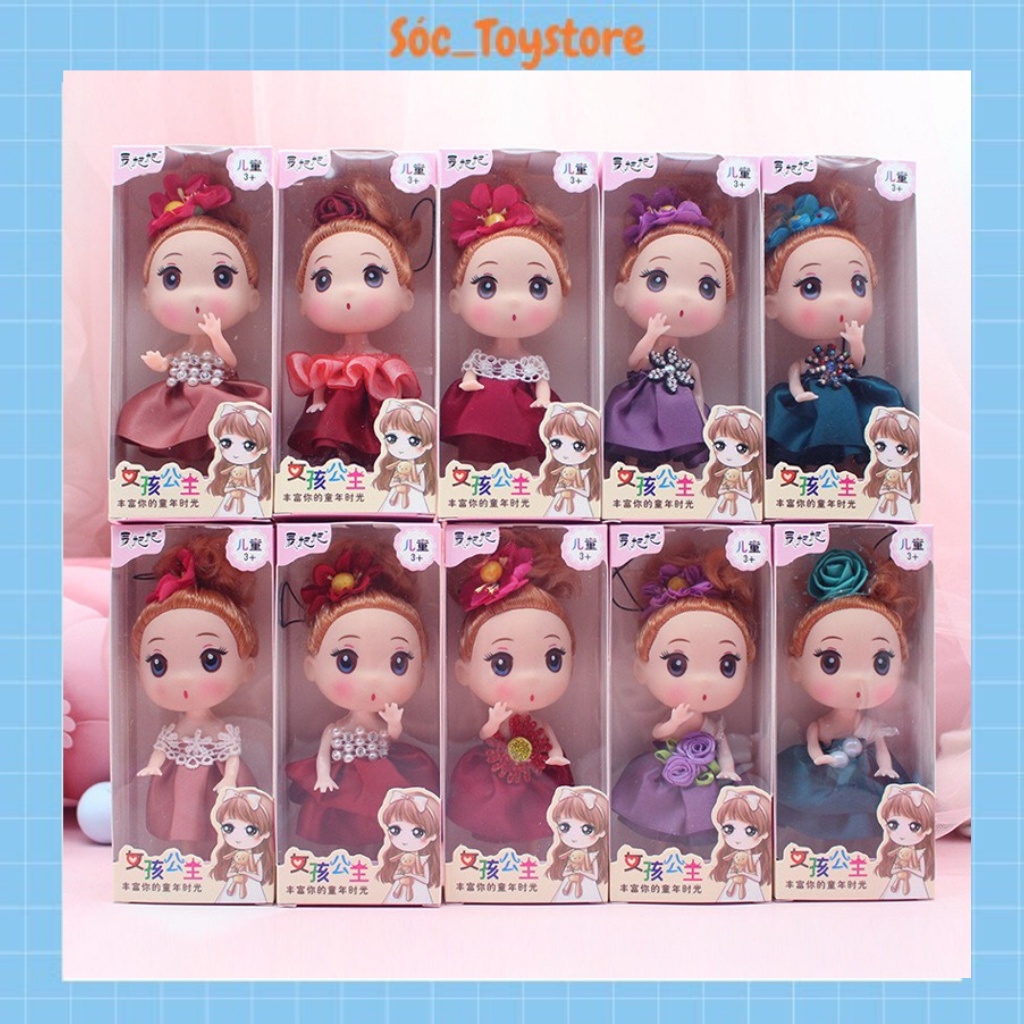 Đồ Chơi Trẻ Em ( FREESHIP ) Búp Bê Công Chúa Cho Bé Nhiều Mẫu Siêu Cute- Chất liệu An Toàn Cho Bé Sóc_Toystore